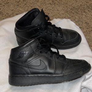 Slightly worn Air Jordan’s boys Size 5